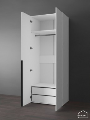 Шкаф Linnea MHR-2-3 2050х800х510 (Белый-М 11.1.1) в Златоусте - zlatoust.ok-mebel.com | фото 6