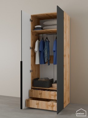 Шкаф Linnea MHR-2-3 2050х800х510 (ДВ-М 11.1.25) в Златоусте - zlatoust.ok-mebel.com | фото 6