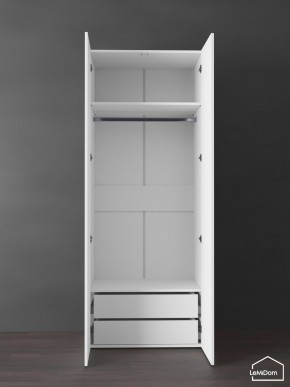 Шкаф Linnea MHR-2PO-3 2050х800х510 (Белый-М 11.1.2) в Златоусте - zlatoust.ok-mebel.com | фото 4