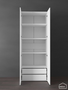 Шкаф Linnea MHR-2PO-4 2050х800х510 (Белый-М 11.1.2) в Златоусте - zlatoust.ok-mebel.com | фото 5