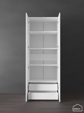 Шкаф Linnea MHR-2PO-4 2050х800х510 (Белый-М 11.1.2) в Златоусте - zlatoust.ok-mebel.com | фото 6