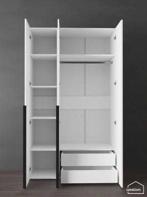 Шкаф Linnea MHR-3-2 2050х1200х510 (Белый-М 11.1.2) в Златоусте - zlatoust.ok-mebel.com | фото 6