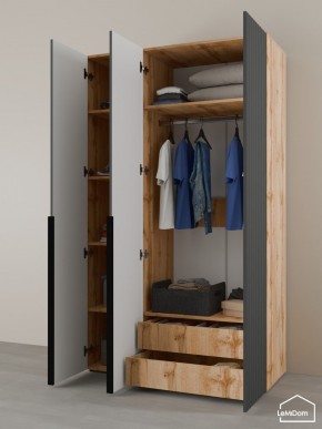 Шкаф Linnea MHR-3-2 2050х1200х510 (ДВ-М 11.1.25) в Златоусте - zlatoust.ok-mebel.com | фото 6