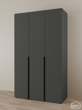 Шкаф Linnea MHR-3-2 2050х1200х510 (Графит-М 11.1.25) в Златоусте - zlatoust.ok-mebel.com | фото