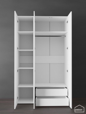 Шкаф Linnea MHR-3PO-2 2050х1200х510 (Белый-М 11.1.1) в Златоусте - zlatoust.ok-mebel.com | фото 5