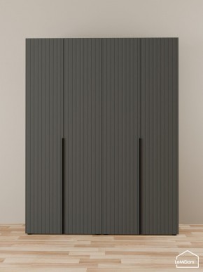 Шкаф Linnea MHR-4-2 2050х1600х510 (Графит-М 11.1.25) в Златоусте - zlatoust.ok-mebel.com | фото