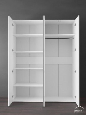 Шкаф Linnea MHR-4PO-1 2050х1600х510 (Белый-М 11.1.2) в Златоусте - zlatoust.ok-mebel.com | фото 4