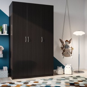 Шкаф ПЕГАС трехдверный, цвет Дуб Венге в Златоусте - zlatoust.ok-mebel.com | фото 2