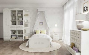 KI-KI ШД450.1 Шкаф (белый/белое дерево) в Златоусте - zlatoust.ok-mebel.com | фото 4