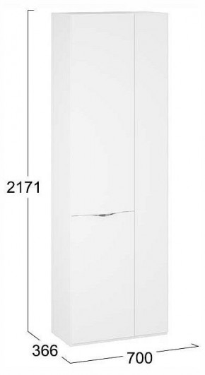 Шкаф платяной Глосс СМ-319.07.016 в Златоусте - zlatoust.ok-mebel.com | фото 4