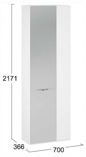 Шкаф платяной Глосс СМ-319.07.017 в Златоусте - zlatoust.ok-mebel.com | фото 4