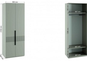 Шкаф платяной Ника в Златоусте - zlatoust.ok-mebel.com | фото 3