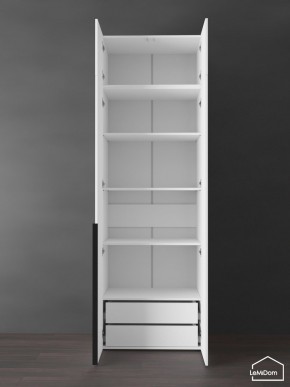 Шкаф с антресолью Linnea MHR-2A-4 2450х800х510 (Белый-М 11.1.2) в Златоусте - zlatoust.ok-mebel.com | фото 6
