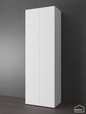 Шкаф с антресолью Linnea MHR-2POA-1 2450х800х510 (Белый-М 11.1.1) в Златоусте - zlatoust.ok-mebel.com | фото