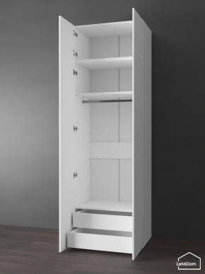 Шкаф с антресолью Linnea MHR-2POA-3 2450х800х510 (Белый-М 11.1.1) в Златоусте - zlatoust.ok-mebel.com | фото 6