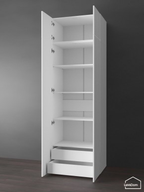 Шкаф с антресолью Linnea MHR-2POA-4 2450х800х510 (Белый-М 11.1.1) в Златоусте - zlatoust.ok-mebel.com | фото 5