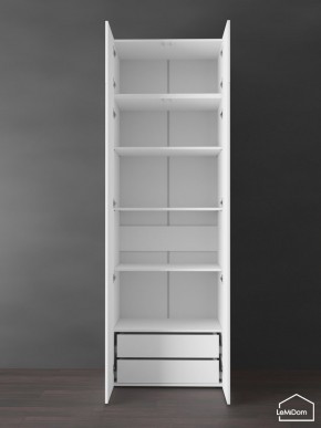 Шкаф с антресолью Linnea MHR-2POA-4 2450х800х510 (Белый-М 11.1.2) в Златоусте - zlatoust.ok-mebel.com | фото 6