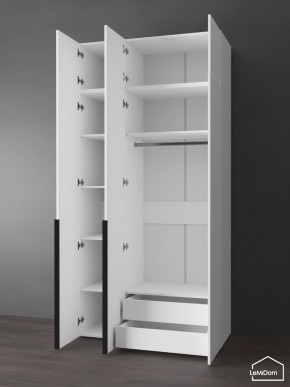 Шкаф с антресолью Linnea MHR-3A-2 2450х1200х510 (Белый-М 11.1.1) в Златоусте - zlatoust.ok-mebel.com | фото 5