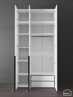 Шкаф с антресолью Linnea MHR-3A-2 2450х1200х510 (Белый-М 11.1.1) в Златоусте - zlatoust.ok-mebel.com | фото 6