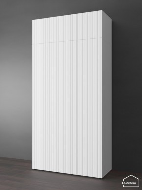 Шкаф с антресолью Linnea MHR-3POA-2 2450х1200х510 (Белый-М 11.1.2) в Златоусте - zlatoust.ok-mebel.com | фото
