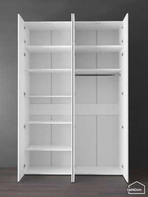 Шкаф с антресолью Linnea MHR-4POA-1 2450х1600х510 (Белый-М 11.1.2) в Златоусте - zlatoust.ok-mebel.com | фото 4
