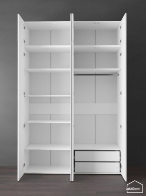 Шкаф с антресолью Linnea MHR-4POA-2 2450х1600х510 (Белый-М 11.1.1) в Златоусте - zlatoust.ok-mebel.com | фото 5