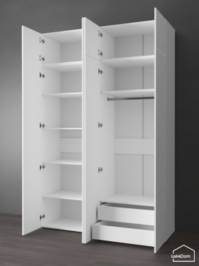 Шкаф с антресолью Linnea MHR-4POA-2 2450х1600х510 (Белый-М 11.1.1) в Златоусте - zlatoust.ok-mebel.com | фото 6
