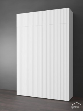 Шкаф с антресолью Linnea MHR-4POA-2 2450х1600х510 (Белый-М 11.1.2) в Златоусте - zlatoust.ok-mebel.com | фото