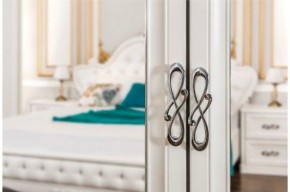 Шкаф угловой с зеркалом Мишель в Златоусте - zlatoust.ok-mebel.com | фото 4
