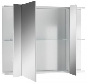 Шкаф-зеркало Мега 85 АЙСБЕРГ (DM4605HZ) в Златоусте - zlatoust.ok-mebel.com | фото 2