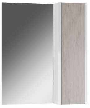 Шкаф-зеркало Uno 60 Дуб серый левый/правый Домино (DU1503HZ) в Златоусте - zlatoust.ok-mebel.com | фото