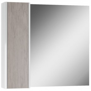 Шкаф-зеркало Uno 80 Дуб серый левый/правый Домино (DU1504HZ) в Златоусте - zlatoust.ok-mebel.com | фото 6