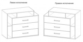 Спальный гарнитур Юнона (вариант-2) в Златоусте - zlatoust.ok-mebel.com | фото 4