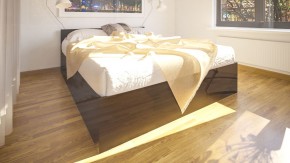 Стандарт Кровать 1600, цвет венге, ШхГхВ 163,5х203,5х70 см., сп.м. 1600х2000 мм., без матраса, основание есть в Златоусте - zlatoust.ok-mebel.com | фото 6