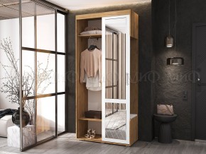 СТЕЛЛА-1 Прихожая (ЛДСП) дуб крафт/белый в Златоусте - zlatoust.ok-mebel.com | фото 3