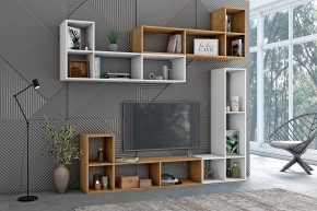 Стеллаж универсальный (ЛДСП ясень светлый) в Златоусте - zlatoust.ok-mebel.com | фото 2