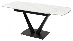 Стол ALATRI 120 MATT WHITE MARBLE SOLID CERAMIC / BLACK, ®DISAUR в Златоусте - zlatoust.ok-mebel.com | фото 10