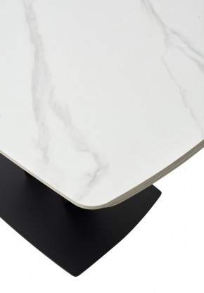 Стол ALATRI 120 MATT WHITE MARBLE SOLID CERAMIC / BLACK, ®DISAUR в Златоусте - zlatoust.ok-mebel.com | фото 11