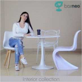 Стол Barneo T-3 Tulip style (RAL9003 белый, D80) в Златоусте - zlatoust.ok-mebel.com | фото 5
