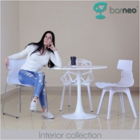 Стол Barneo T-3 Tulip style (RAL9003 белый, D80) в Златоусте - zlatoust.ok-mebel.com | фото 6