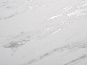 Стол BELLUNO 160 MARBLES KL-99 Белый мрамор матовый, итальянская керамика/ белый каркас, ®DISAUR в Златоусте - zlatoust.ok-mebel.com | фото 9