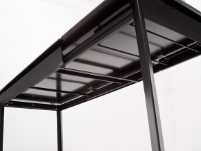 Стол CREMONA 140 MATTE STATUARIO Белый мрамор матовый, керамика/ черный каркас, ®DISAUR в Златоусте - zlatoust.ok-mebel.com | фото 7