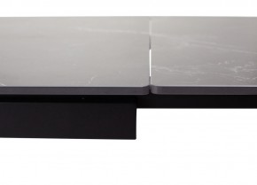 Стол FORIO 160 MATT BLACK MARBLE SOLID CERAMIC / BLACK, ®DISAUR в Златоусте - zlatoust.ok-mebel.com | фото 2