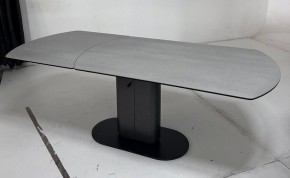 Стол KAI 140 TL-58 поворотная система раскладки, испанская керамика / Темно-серый / Черный, ®DISAUR в Златоусте - zlatoust.ok-mebel.com | фото 4