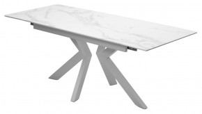 Стол Кентукки 3 140 БЕЛЫЙ МРАМОР, стекло / БЕЛЫЙ, М-City в Златоусте - zlatoust.ok-mebel.com | фото 10