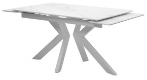 Стол Кентукки 3 140 БЕЛЫЙ МРАМОР, стекло / БЕЛЫЙ, М-City в Златоусте - zlatoust.ok-mebel.com | фото 8