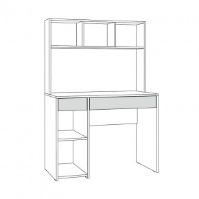 Стол компьютерный 12.77 F Комфорт (Темно - серый U2601) в Златоусте - zlatoust.ok-mebel.com | фото 3