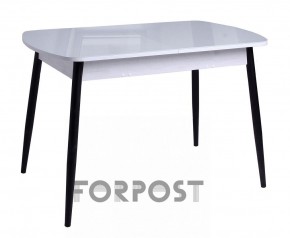 Стол раздвижной со стеклянной столешницей (BLACK, WHITE) в Златоусте - zlatoust.ok-mebel.com | фото 3