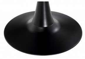 Стол стеклянный Tulip 90x74 black glass в Златоусте - zlatoust.ok-mebel.com | фото 3