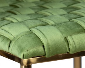 Стул барный DOBRIN EMMA GOLD, зеленый велюр (VF-08) в Златоусте - zlatoust.ok-mebel.com | фото 8